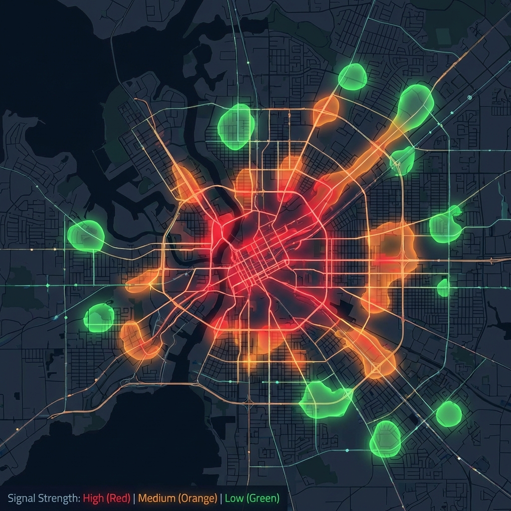 Network Survey Heatmap